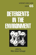 Detergents in the environment /