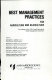 Best management practices for agriculture and silviculture : proceedings of the 1978 Cornell Agricultural Waste Management Conference /