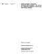 Water quality in selected Canadian river basins : St. Croix, St. Lawrence, Niagara, Souris, and the Fraser Estuary /