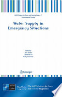 Water supply in emergency situations /