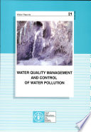 Water quality management and control of water pollution : proceedings of a regional workshop, Bangkok, Thailand, 26-30 October 1999.