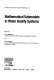 Mathematical submodels in water quality systems /