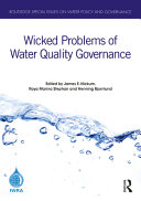 Wicked problems of water quality governance /