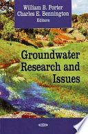 Groundwater research and issues /