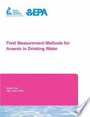 Field measurement methods for arsenic in drinking water /