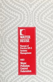 Water reuse : Manual of practice SM-3 /