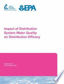 Impact of distribution system water quality on disinfection efficacy /