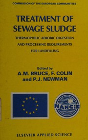 Treatment of sewage sludge : thermophilic aerobic digestion and processing requirements for landfilling /