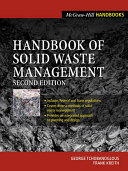 Handbook of solid waste management /