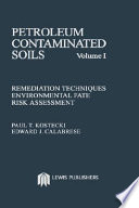 Petroleum contaminated soils /