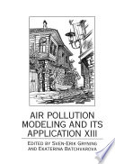 Air pollution modeling and its application XIII /
