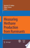 Measuring methane production from ruminants /