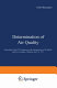 Determination of air quality ; proceedings /