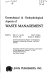 Geotechnical & geohydrological aspects of waste management : proceedings of the 9th Annual Symposium on Geo-aspects of Waste Management, February 1-6, 1987, Colorado State University, Fort Collins, Colorado /