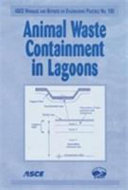Animal waste containment in lagoons /