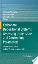 Carbonate depositional systems : assessing dimensions and controlling parameters ; the Bahamas, Belize and the Persian/Arabian Gulf /