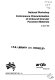 Performance Characterisation of Unbound Granular Pavement Materials : National Workshop, 27 April 1995.