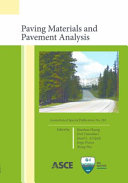 Paving materials and pavement analysis : proceedings of sessions of GeoShanghai 2010, June 3-5, 2010, Shanghai, China /