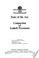 State of the art: compaction of asphalt pavements.