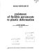 Resistance of flexible pavements to plastic deformation : a report /