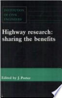 Highway research : sharing the benefits : proceedings of the conference, the United States Strategic Highway Research Program /