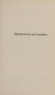 Motorways in London : report of a working party /