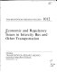 Economic and regulatory issues in intercity bus and other transportation.