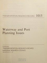 Waterway and port planning issues.