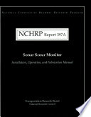 Sonar scour monitor : installation, operation, and fabrication manual /