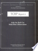 Aids for rail car side-door observation /