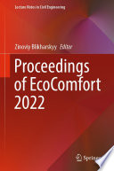 Proceedings of EcoComfort 2022 /