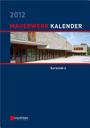Mauerwerk-Kalender 2012 /