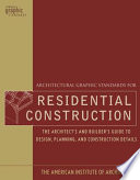 Architectural graphic standards for residential construction /