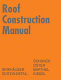 Roof construction manual : pitched roofs /
