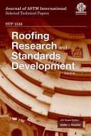 Roofing research and standards development : 7th volume /