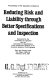 Reducing risk and liability through better specifications and inspection : proceedings of the specialty conference /