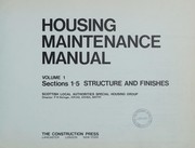 Housing maintenance manual /