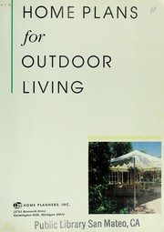 Home plans for outdoor living /