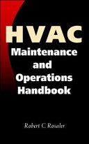 HVAC maintenance and operations handbook /