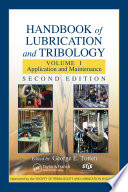 Handbook of lubrication and tribology.