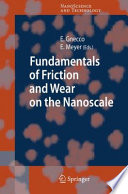 Fundamentals of friction and wear /