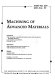 Machining of advanced materials : presented at the 1995 Joint ASME Applied Mechanics and Materials Summer Meeting, Los Angeles, California, June 28-30, 1995 /