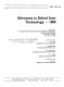 Advances in bolted joint technology, 1989 : presented at the 1989 ASME Pressure Vessels and Piping Conference - JSME Co- Sponsorship, Honolulu, Hawaii, July 23-27, 1989 /
