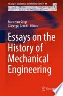 Essays on the history of mechanical engineering /
