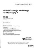 Photonics : design, technology, and packaging II : 12-14 December 2005, Brisbane, Australia /