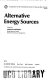 Alternative energy sources : [proceedings of a conference sponsored by the International Centre of Heat and Mass Transfer in the fall of 1975] /