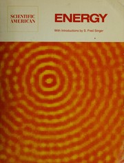Energy : readings from Scientific American /