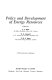 Policy and development of energy resources /