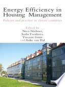 Energy efficiency in housing management : policies and practice in eleven countries /
