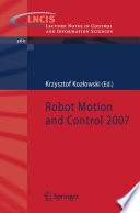 Robot motion and control 2007 /